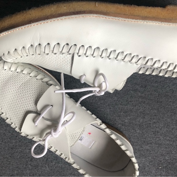 Miista London white leather Oxford. Women’s sz 7.5 - Picture 2 of 5